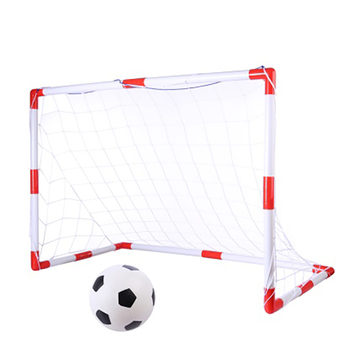 Set de fotbal 2 in 1 King Sport, Rosu/Alb 1 Set de fotbal 2 in 1 King Sport, Rosu/Alb