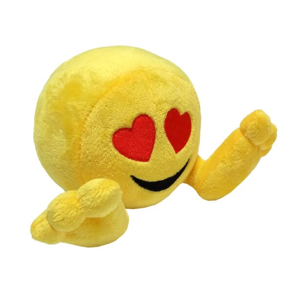jucarie de plus emoji plushiez romeo 35 cm