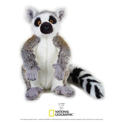 jucarie din plus national geographic lemur 30 cm