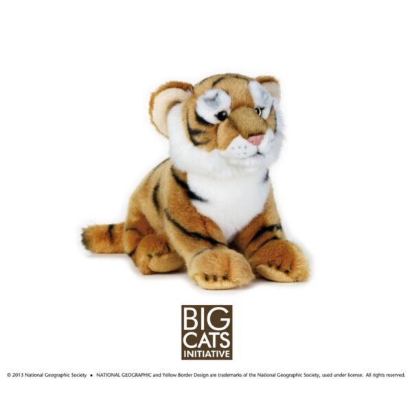 Jucarie din plus National Geographic Tigru 25 cm