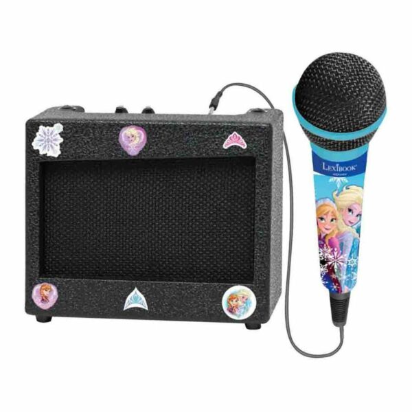 k900fz 001w karaoke portabil cu amplificator si microfon disney frozen 2 2