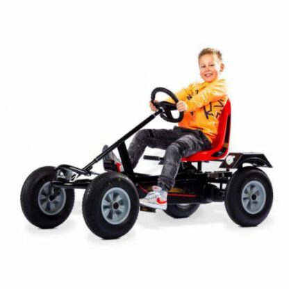 kart cu pedale dino cars sport bf1 negru 2