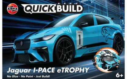 kit constructie airfix quick build jaguar i pace etrophy