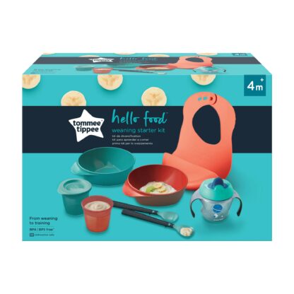 kit pentru diversificare hrana tommee tippee hello food 4 luni