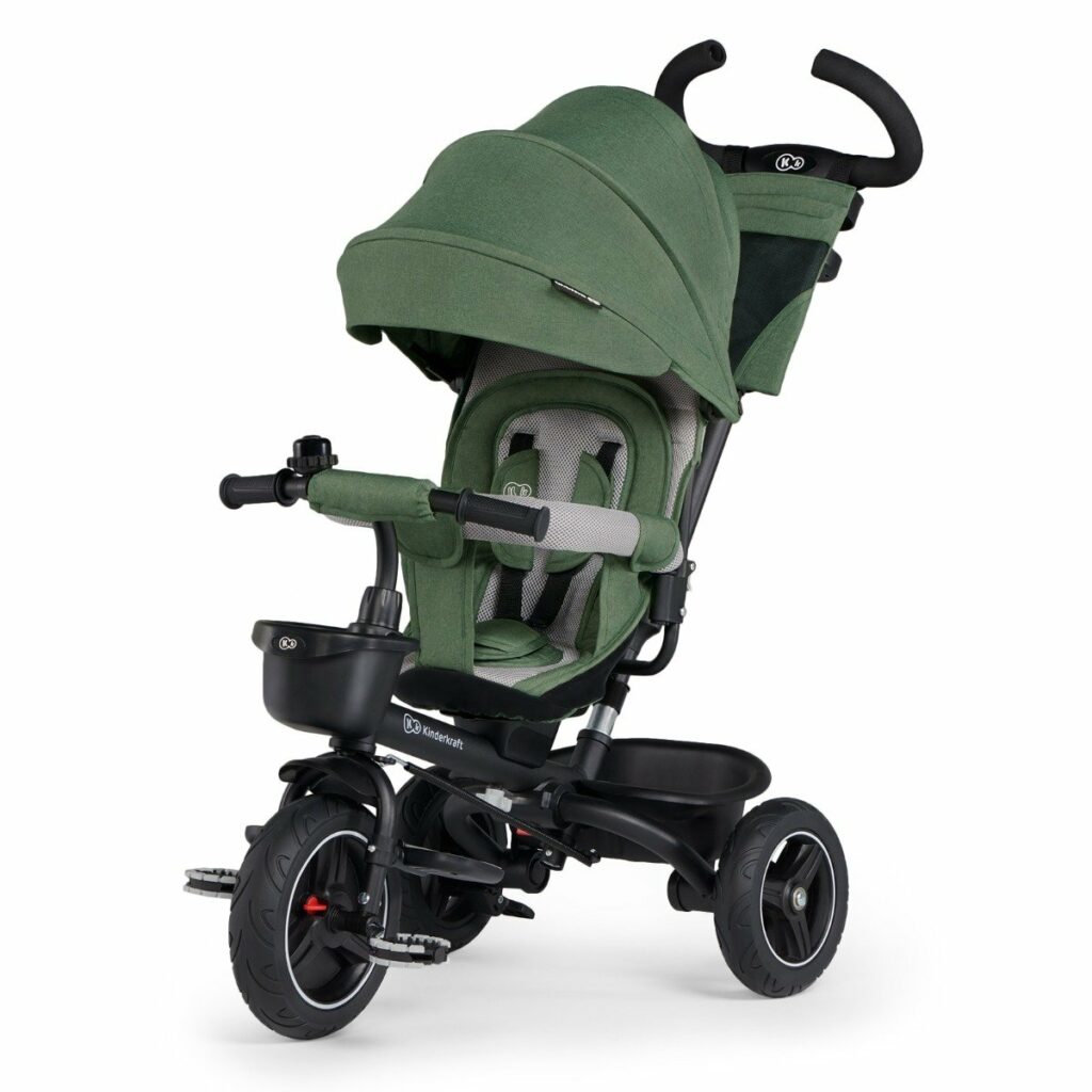 Home 6 Tricicleta 5 in 1 Kinderkraft Spinstep, Verde