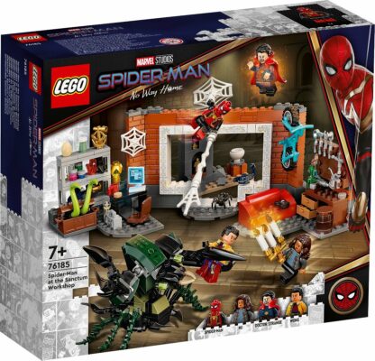 lego marvel super heroes omul paianjen la atelierul sanctum 76185