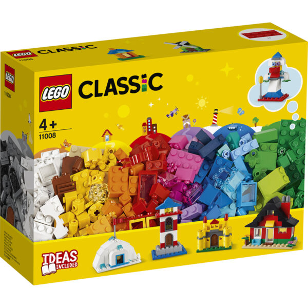 lg11008 001w lego classic caramizi si case 11008