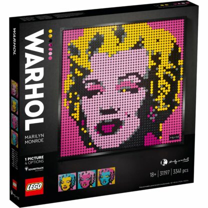 lg31197 001w lego art andy warhol s marilyn monroe 31197