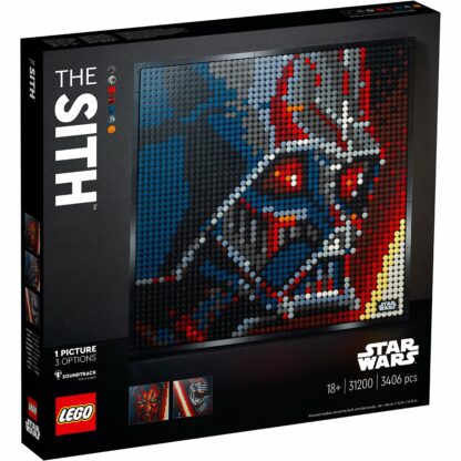 lg31200 001w lego art the sith star wars 31200