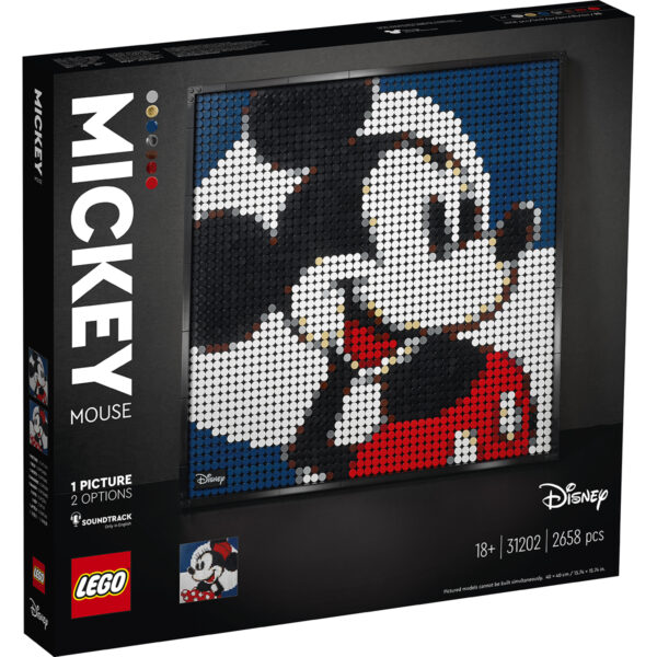 lg31202 001w lego art disney s mickey mouse 31202