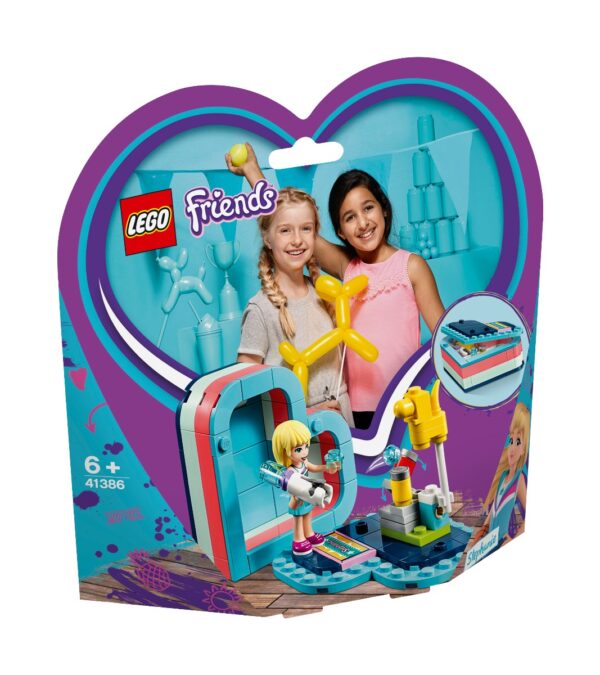 LEGO? Friends - Cutia de vara in forma de inima a Stephaniei (41386)