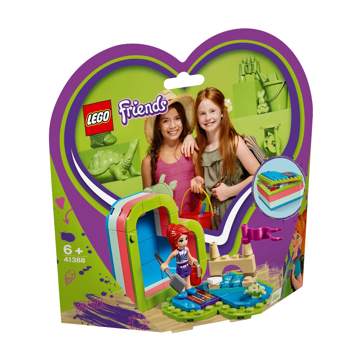 LEGO? Friends - Cutia de vara in forma de inima a Miei (41388)