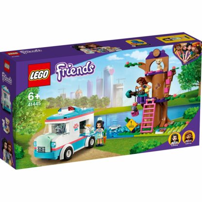 lg41445 001w lego friends ambulanta clinicii veterinare 41445