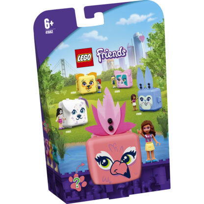 lg41662 001w lego friends cubul flamingo al oliviei 41662