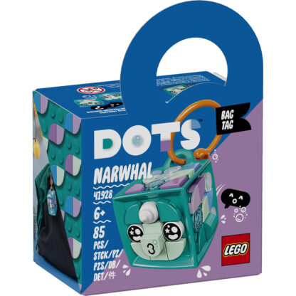 lg41928 001w lego dots breloc narval 41928