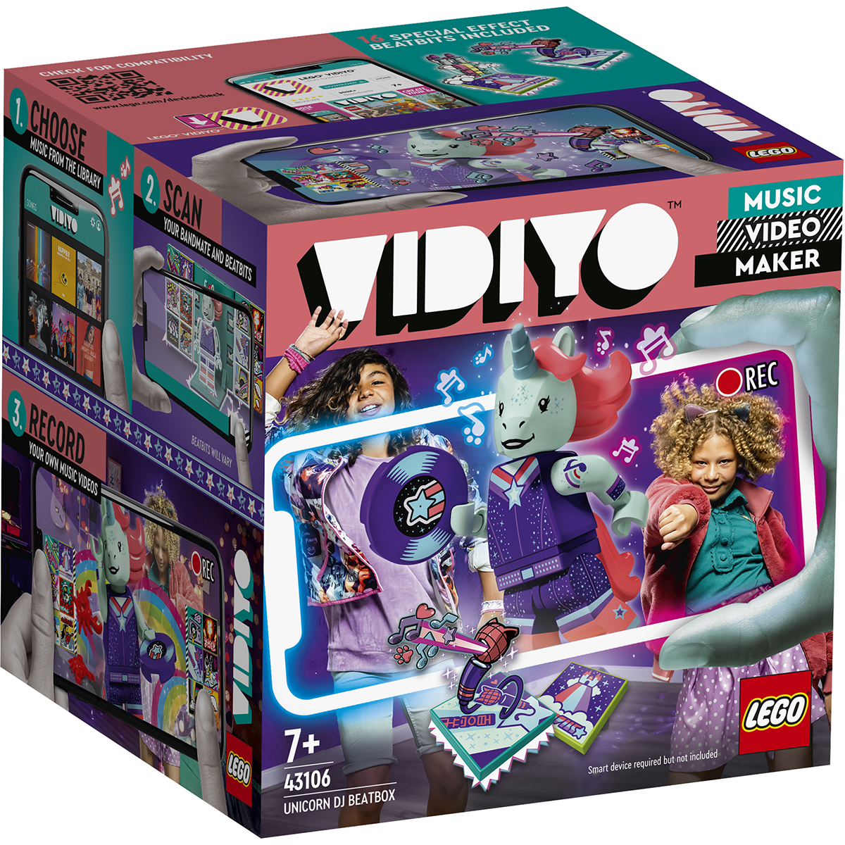 LEGO? VIDIYO - Unicorn DJ BeatBox (43106) 1 LEGO? VIDIYO - Unicorn DJ BeatBox (43106)