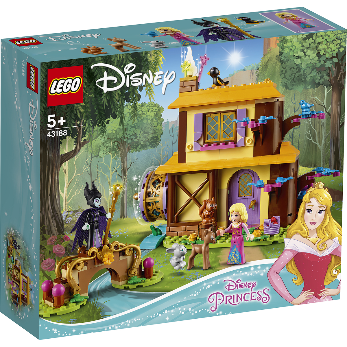 LEGO? Disney Princess? - Casuta din padurea Aurorei (43188) 1 LEGO? Disney Princess? - Casuta din padurea Aurorei (43188)