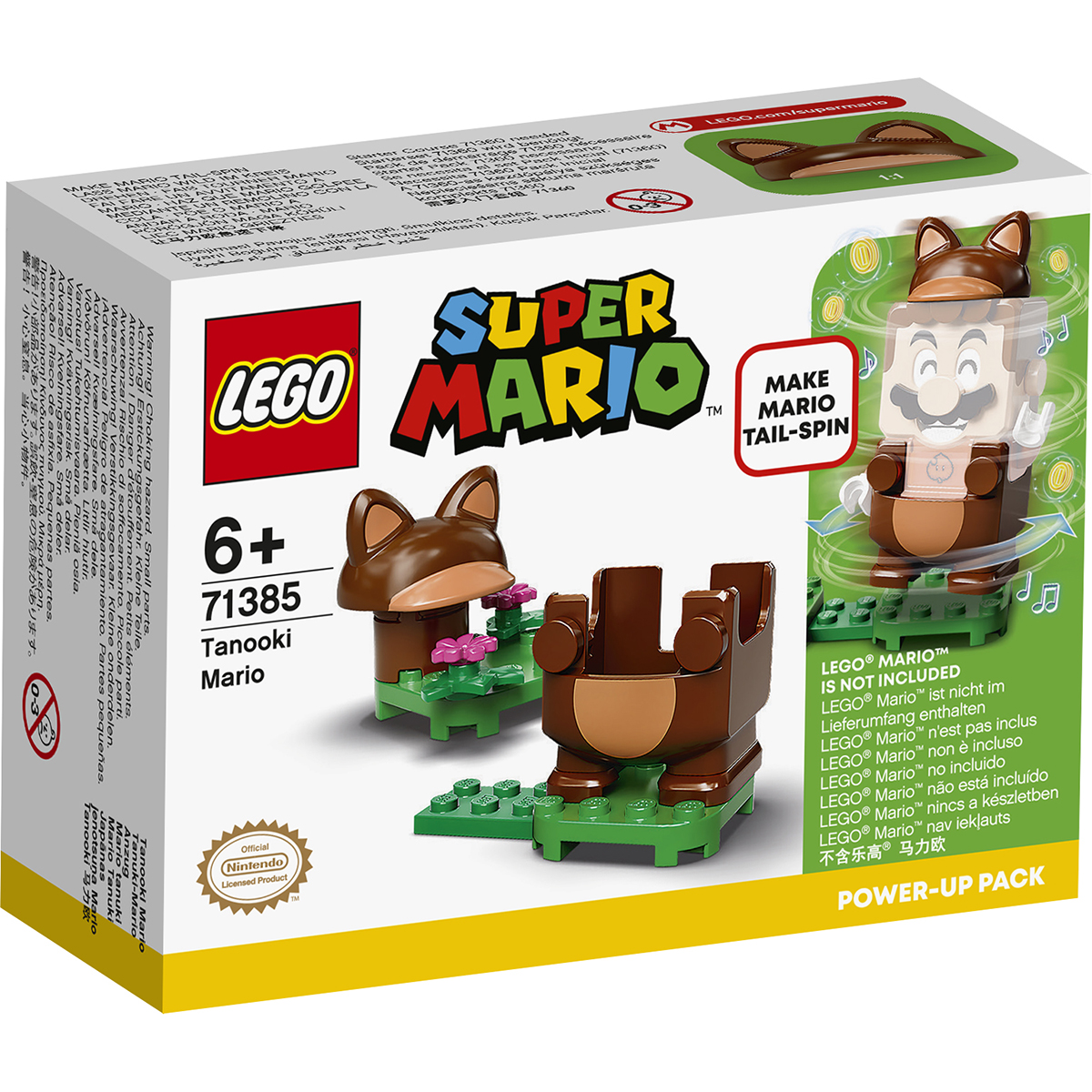 LEGO? Super Mario - Costum de puteri: Mario Tanooki (71385)