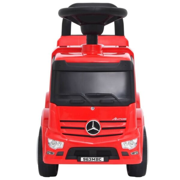 Masinuta pentru pasi Mercedes-Benz, rosie - imagine 3