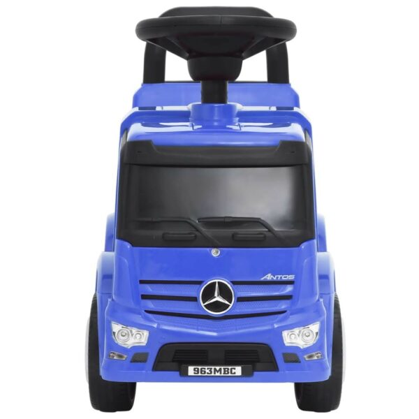 Masinuta pentru primii pasi Mercedes-Benz, albastru - imagine 3