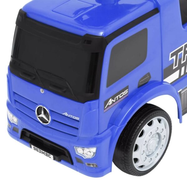 Masinuta pentru primii pasi Mercedes-Benz, albastru - imagine 5