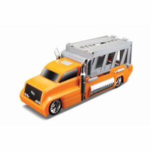 Set masinuta, camion si cheie Maisto, Portocaliu