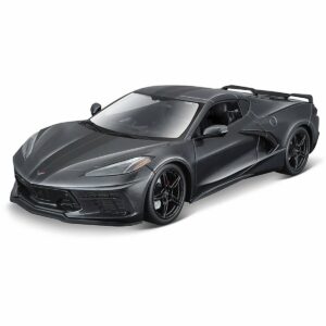 Masinuta Maisto Chevrolet Corvette Stingray Coupe 2020, 1:18, Gri