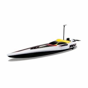 Barca cu telecomanda Maisto Tech Hydroblaster Speed, Alb/Galben