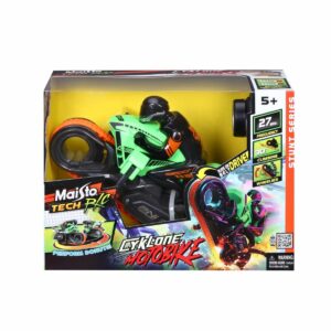 Motocicleta cu telecomanda, Maisto, Tech Cyklone Motobike, verde