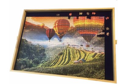 masa deluxe pentru puzzle de 1000 de piese cu 3 tavi pentru sortare 2