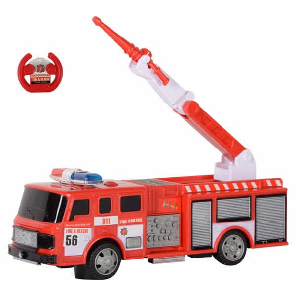 masina de pompieri cu scara sunete si lumini copie 3587 8697