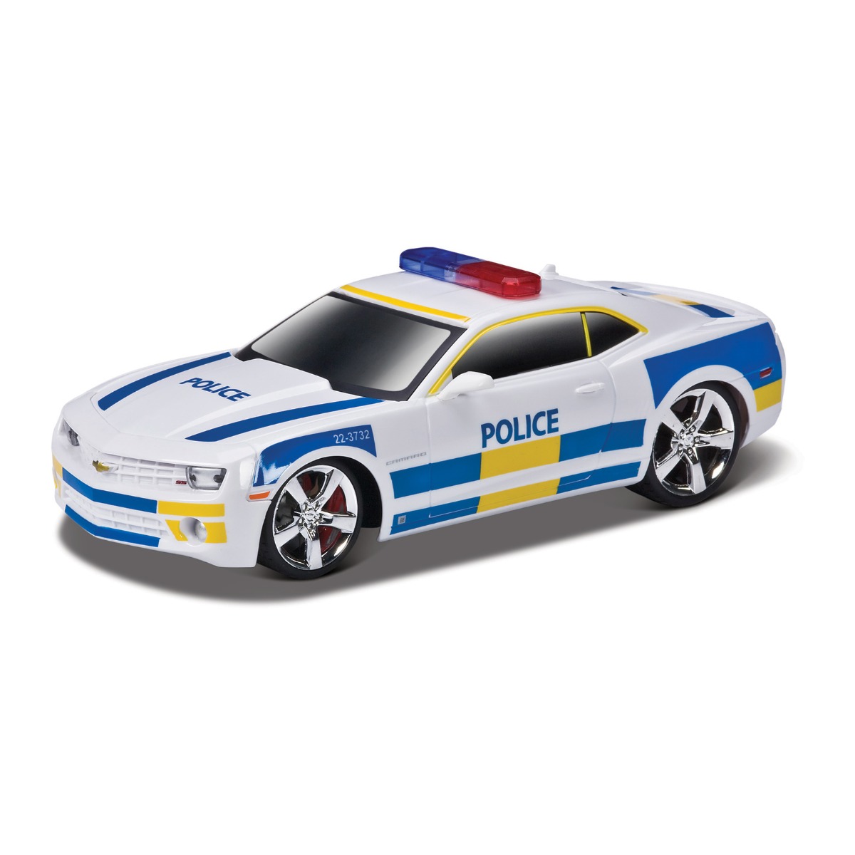 Masinuta Maisto MotoSounds Chevrolet Camaro SS RS 2010 (masina de politie) 1:24, Alb 1 Masinuta Maisto MotoSounds Chevrolet Camaro SS RS 2010 (masina de politie) 1:24, Alb
