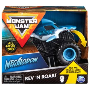 Masinuta Monster Jam, Scara 1:43, Megalodon Rev N Roar