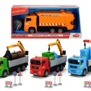 Masinuta utilitara Dickie Toys City Truck