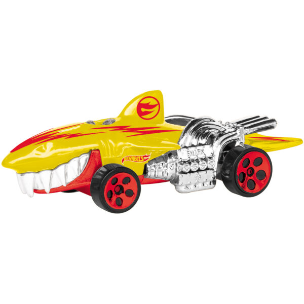 Masinuta cu lumini si sunete Hot Wheels, Sharkruiser, Galben