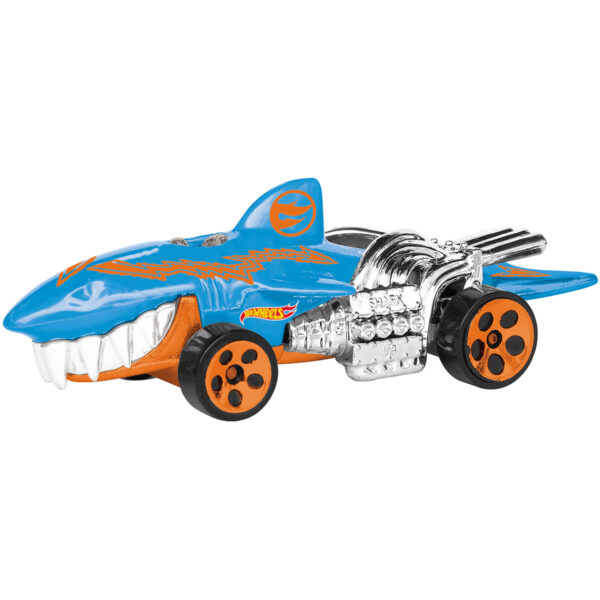 Masinuta cu lumini si sunete Hot Wheels, Sharkruiser, Albastru