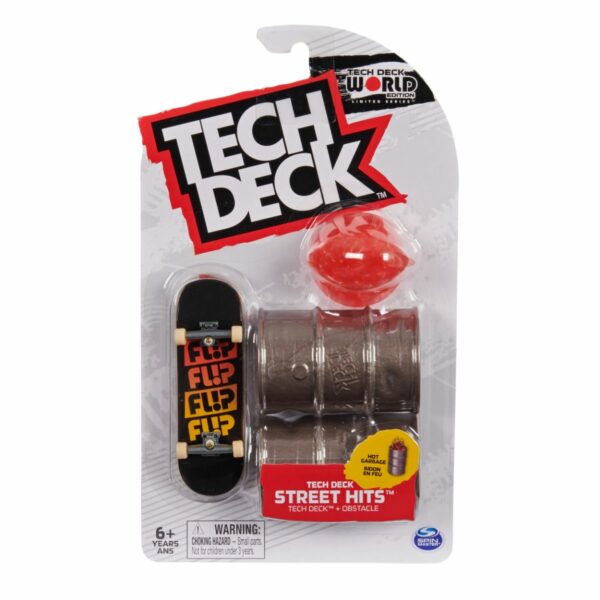 mini placa skateboard tech deck flip cu obstacol inclus 20125337 1