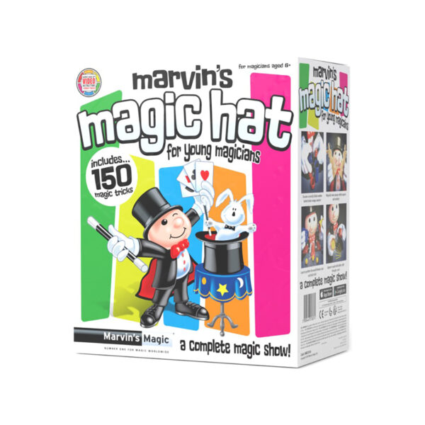 mme0135 set marvin s magic magic hat 150 trucuri de magie 2