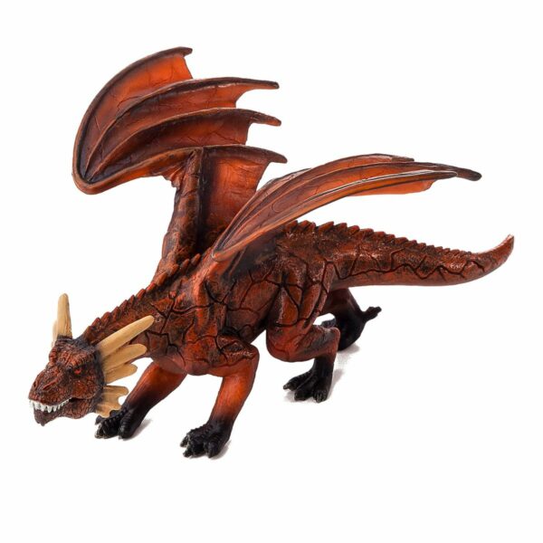 mojo387253 001w figurina mojo dragonul de foc cu mandibula articulata 1