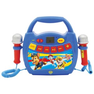 Primul meu Karaoke portabil cu 2 microfoane Paw Patrol