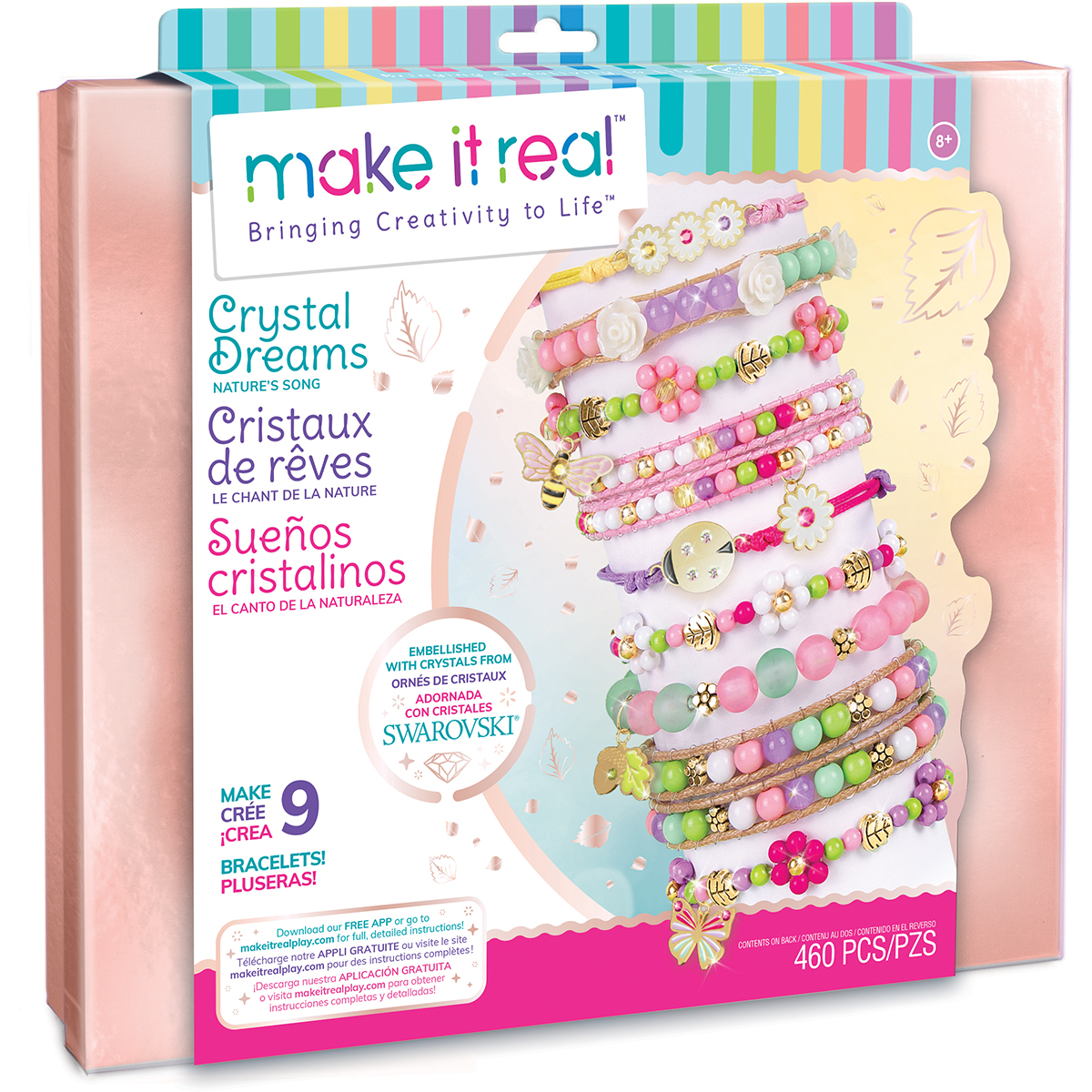 Set Make It Real, Bratari, Vise de cristal, Swarosvki, 460 piese 1 Set Make It Real, Bratari, Vise de cristal, Swarosvki, 460 piese
