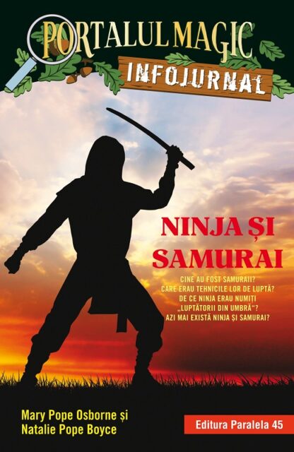 ninja si samurai. infojurnal will osborne mary pope osborne