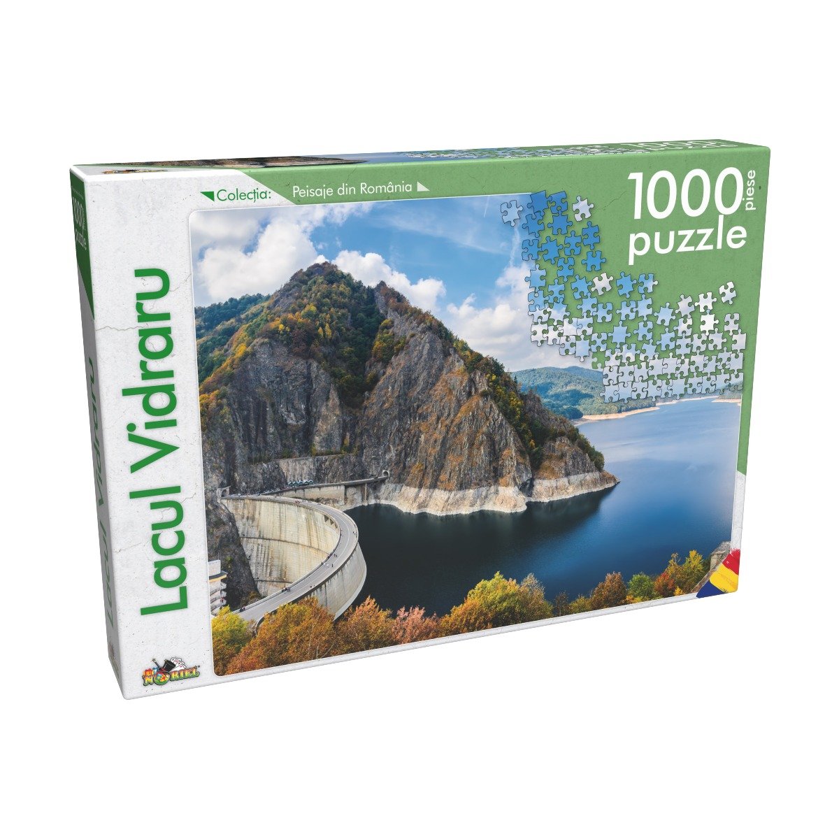 Puzzle clasic Noriel - Lacul Vidraru, 1000 piese 1 Puzzle clasic Noriel - Lacul Vidraru, 1000 piese