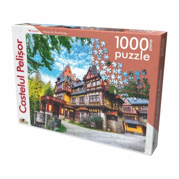 nor5755 001w puzzle clasic noriel castelul pelisor 1000 piese