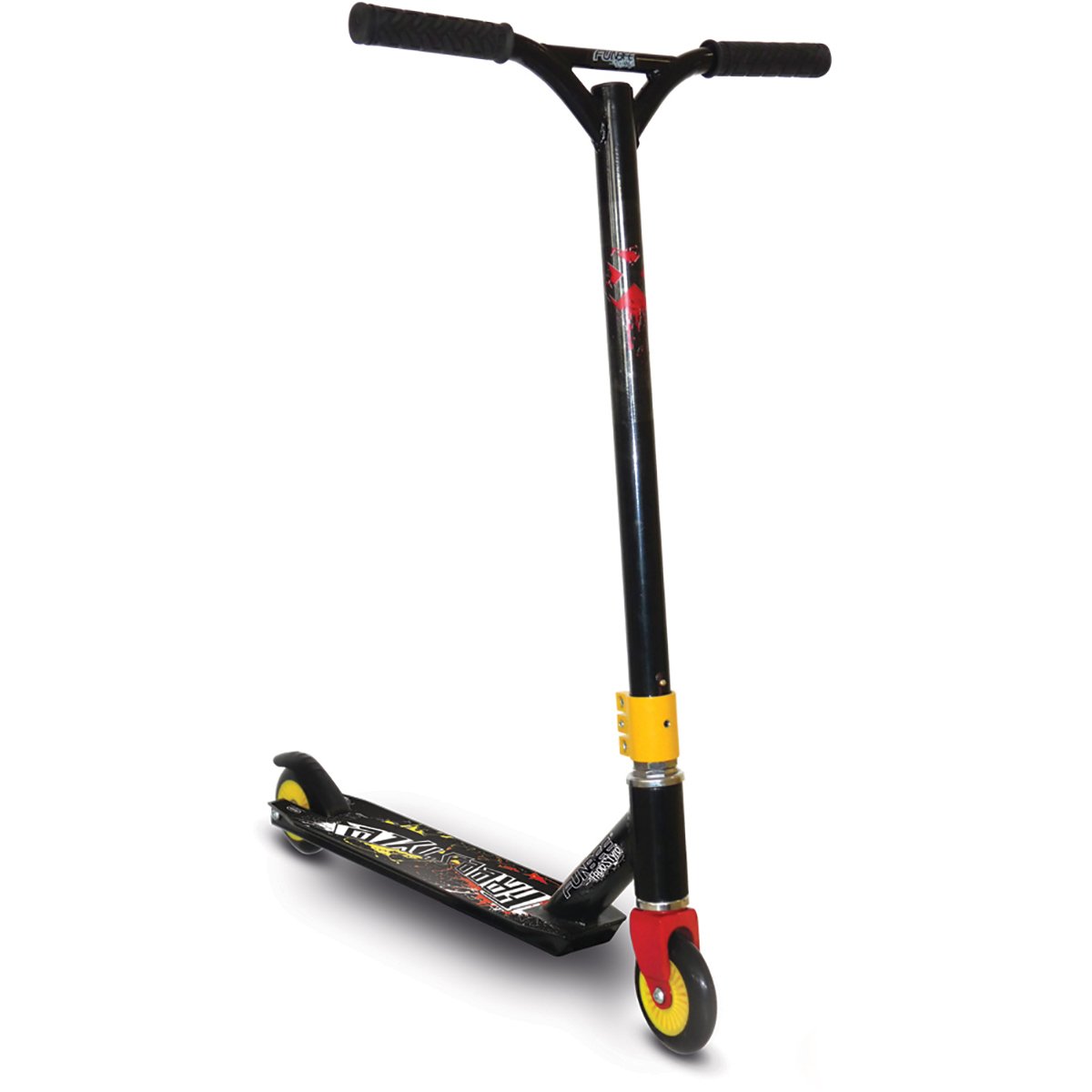 Trotineta freestyle cu 2 roti Funbee Stunt, Negru 1 Trotineta freestyle cu 2 roti Funbee Stunt, Negru