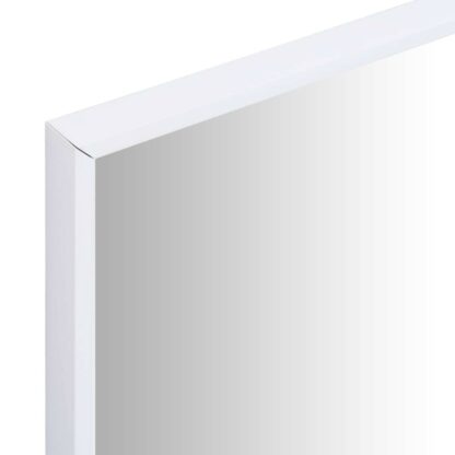 oglinda alb 120x30 cm 2