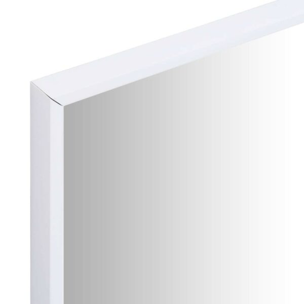 Oglinda, alb, 120x30 cm - imagine 3
