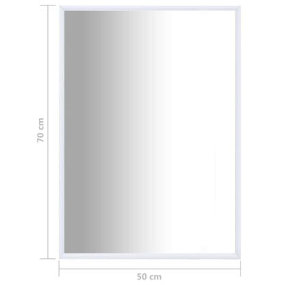 oglinda alb 70x50 cm 4