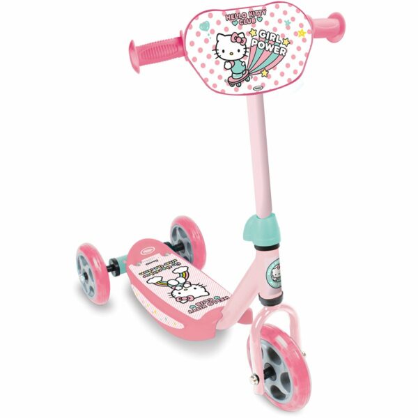 Trotineta cu 3 roti Hello Kitty, Roz