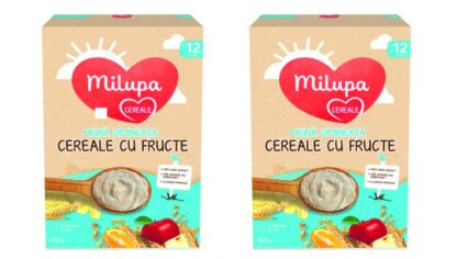 pachet 2 x milupa buna dimineata cereale integrale cu fructe